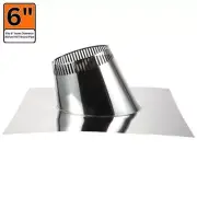 ALLFUEL HST Fireplace n' Stove Parts 14" Pitch Roof Double Wall Chimney Pipe