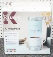 NEW - Keurig K-MINI Plus Single Serve Coffee Maker - Misty Green