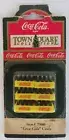 Trim a Tree Coca Cola Town Square Yellow Coke Case Soda Bottles Mini Coke Bottle