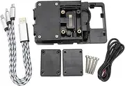 Motorcycle Navigation Bracket for Kawasaki for Ninja Z1000SX Z 1000 SX 2017-2020 Motorcycle Accessories Navigation Bracket Phone Holder Phone Mount (Color : 1)