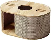 Cat Scratching Board, Premium Cardboard Cat Scratching, Vertical Tunnel Litter, 22.4'' Durable Board Litter, Safe and Durable
