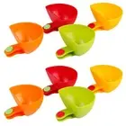 8 Pcs Plastic Dip Clip for Bowls Plates Sauce Holder for Spice Tomato Ketchup