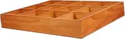 Zerodeko Closet Drawer Organizer Lingeries Drawer Organizer 12 Compartment Storage Box Wardrobe Storage