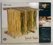 Pasta Drying Rack Stendi Beechwood Eppicotispai Noodle Fettuccine Linguine Italy