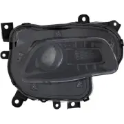 Passenger Side Headlight For Jeep Cherokee 2016-2018 Halogen w Bulb/s CAPA Black (for: Jeep)