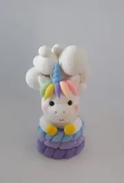 Unicorn Cake Topper, Handmade