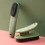 [HieoAnir] 2pcs Laundry Brush, Plastic Shoe Brush, Washing Brush, Cleaning Brush for Shoes, Clothes Brush, Floor and Tile Scrub Brush, Household Cleaning Brush,A