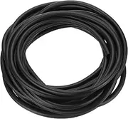 uxcell 26 Ft(8M) Natural Latex Rubber Tubing, 3/16"(5mm) ID x 5/16"(8mm) OD Sling Shot Rubber Bands Rubber Tubing Tube for Exercise, Stretching, Laboratory, Home Hose Tube, Black
