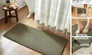 Bathroom Rug, Super Absorbent Non Slip Bath Mat Quick Dry, Olive Green 36"x24"