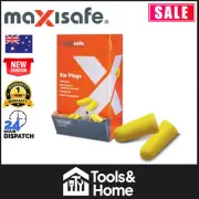 Maxisafe 200 Pairs Class 5 27dB Disposable Uncorded MaxiPlug Ear Plugs - HEU645