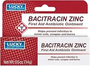 Lucky Super Soft First Aid Antibiotic Ointment with Bacitracin, 0.5 Ounce