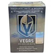 Upper Deck Inaugural 2017-18 Season Vegas Golden Knights Sealed 50-Card Box Set