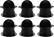 MUSISALY 6pcs Foosball Table Entry Dish Replacement Plastic Material Entry Cup Accessories Foosball Gaming Supplies for Tabletop Soccer Machines and Game Accessories