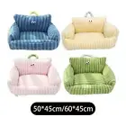 Padded Pet Sofa Bed Plush Pet Bed Pet Cat Dog Bed for Puppies Pets Kittens