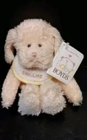 Baby Boyd's Plush Terry Cloth Puppy Poochie Rattles NOS With Tags