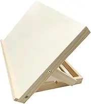 Wooden Tabletop Easel for Painting Drawing Sketching Board Display Stand Book Holder 3 Position Adjustable for Adults Artists