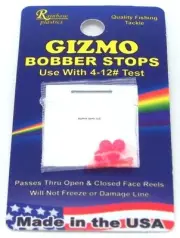 Rainbow Eze Bobber Stop Slip Float Fishing Tackle 4/Pack BS-4