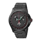 Gucci YA126269 G-Timeless Extra Large Bee 45MM Men's Chronograph Black Watch