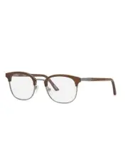 Chopard Wood Frame Eyeglasses CHVCHG59V510509AC Men Gray