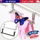 Tea Towel Holder BathroomX#ail Hook Over Door BarV$ack Cupboard Hanger KitchenCC