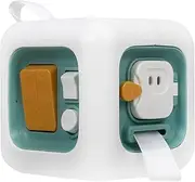 Toyvian Busy Cube for Portable Educational Learning for Fine Motor Skills Development Sensory Play for Boy Girl for Travel Home Use