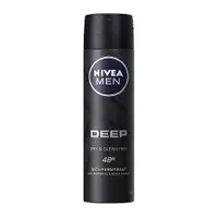 在飛比找樂天市場購物網優惠-NIVEA 妮維雅 男士止汗爽身噴霧(150ml) 深極炭系