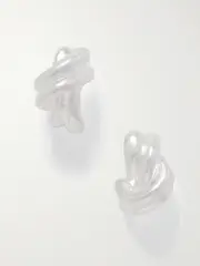 [Completedworks] Completedworks - Kettle Recycled Silver Earrings - One size One size Silver