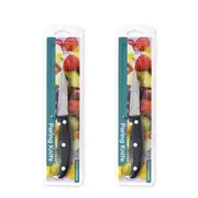 2PCS Paring Knife Stainless Steel Blade Kitchen Chef Cook Knives Sharp Fruit Slice