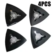 4 Pcs Multitool Triangle File Sanding Pads For Fein Multimaster Metal Sander New