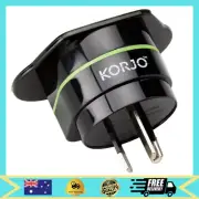 New Korjo Travel Adapter South Africa India Plug to AU Australia NZ Power Socket
