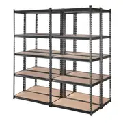 Giantz 4X1.8M Garage Shelving Warehouse Rack Storage Shelves Pallet Racking Charcoal
