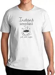 [Eddany] Instant Accountant just add Coffee T-Shirt