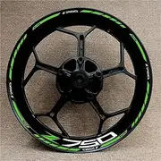 Locomotive with 17 Inch Wheel Rim Strip Logo and Personalized Car Reflective Sticker for Kawasaki Z750(022)