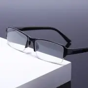 Mens Half Frame Blue Light Blocking Reading Glasses Spring Hinge Unisex Readers