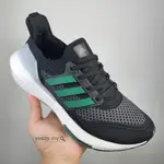 AD ULTRA BOOST ULTRABOOST 2021 UB7.0MEN 女式中性跑鞋黑色綠色