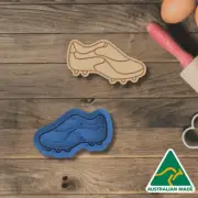 Soccer Boot Cookie Cutter and Embosser Stamp