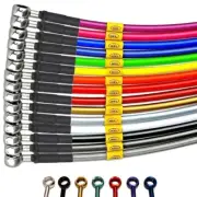 Honda XL650 RY Transalp 2000-02 HEL Stainless Brake lines / hose Race set