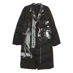 [Yohji Yamamoto] Yohji Yamamoto Single-breasted Padded Coat III NUMERIC BLACK/GREY