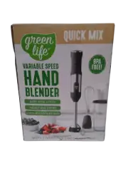 GreenLife 500-Watt Immersion Electric Handheld Stick Blender|Black DAMAGED BOX