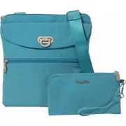 BAGGALLINI Coastal Flip Lock Slim Crossbody in Seaside Blue at Nordstrom One Size