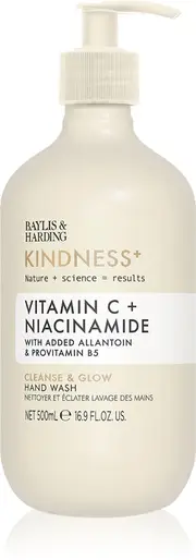 Baylis & Harding Kindness+ Vitamin C Liquid Hand Soap, Orange & Mango 500 ml