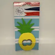 Sea Cliff Novelty Pineapple Bottle Cap Opener Summertime Collection Beer New