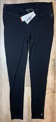 Smartwool Women Black Merino 250 Baselayer Bottom Size:XL NWT #4266