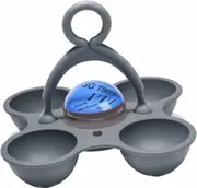 Egg Timer for Boiling Eggs, Boiled Egg Timer That Goes in Water Indicate Hard Medium Soft Boiled Eggs, BPA Free, Blue