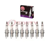 8 pcs NGK Ruthenium HX Spark Plugs for 1999 Bentley Arnage 4.4L V8 - Engine xg