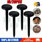 10-20x Gardeon Snake Repeller Multi Pulse Ultrasonic Solar Powered Pest Repellen