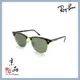 【RAYBAN】RB3016F W0366 55mm 玳瑁眉金框 墨綠片 雷朋太陽眼鏡 公司貨 JPG 京品眼鏡