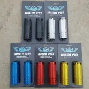 SE RACING WHEELIE STEEL KNURLED PEGS 3/8 BMX BICYCLE BIKES PEGS HARO GT REDLINE