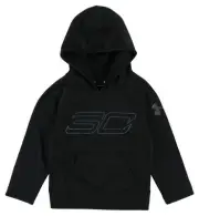 Under Armour Steph Curry Boys Fashion Hoodies Size 4, Color: Black/Grey