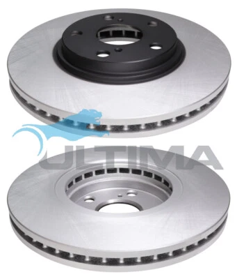 PAIR FRONT Disc Brake ROTOR FOR LEXUS ES300 MCV30 RX300 MCU10 1998-2008
